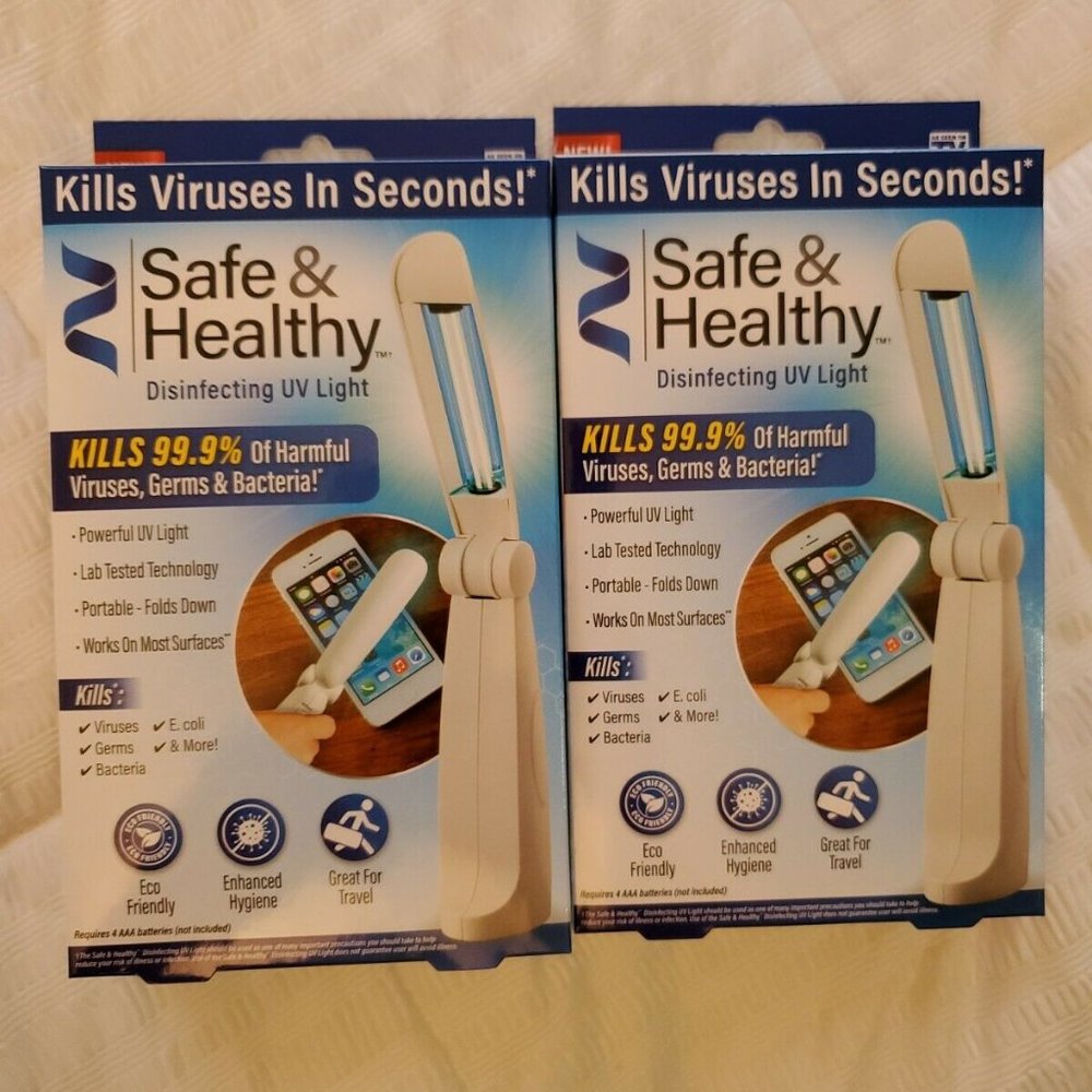 Safe & Healthy Disinfecting UV light